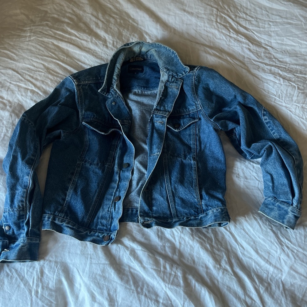 Vintage 90s / 00s Calvin Klein Blue Jean Jacket